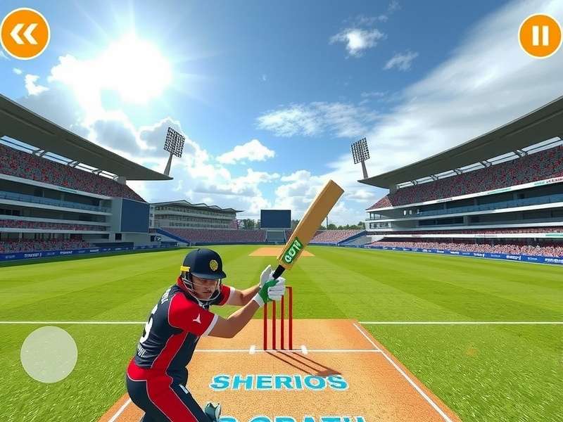 Indian VR Cricket Frenzy career mode progression screen