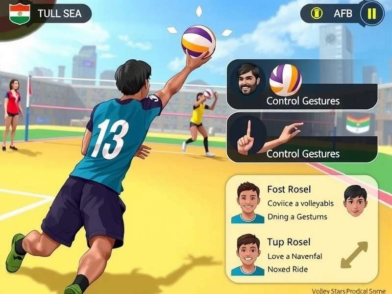 Volley Stars Pro India future developments concept art