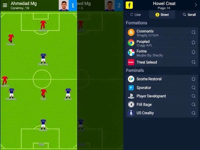 Ahmedabad Football Elite gameplay screenshot showing realistic graphics