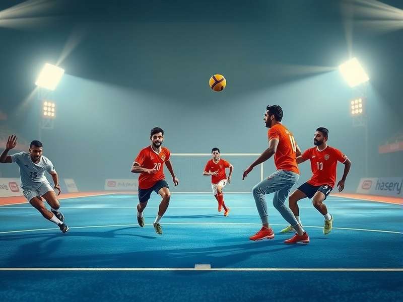 Indian Handball Legendary defensive formation