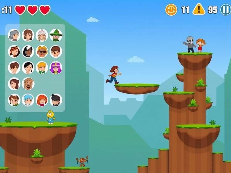 Jhatka Jump Journey strategy guide showing optimal path through level