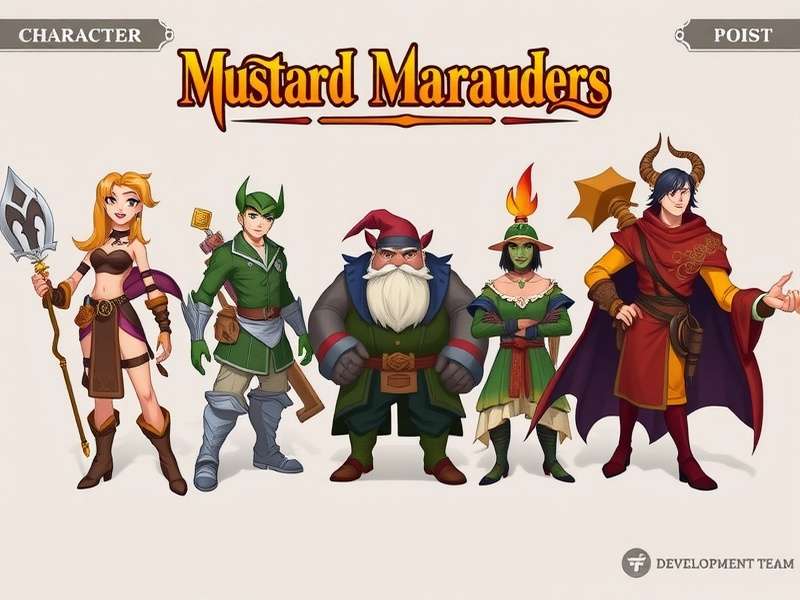 Mustard Marauders Ace gameplay screenshot showing character selection