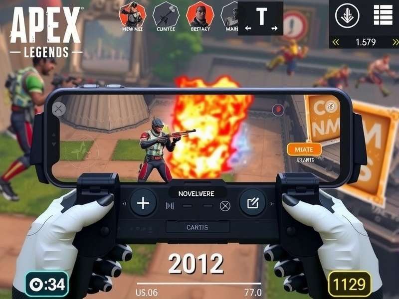 Apex Legends Mobile Blitz control layout and interface