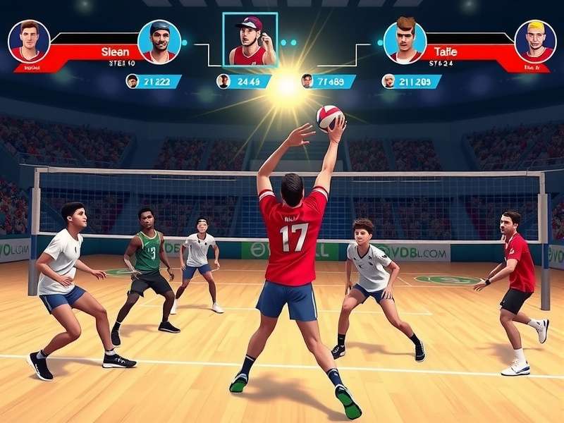 Volley Champion Dynamo tournament bracket showing competitive matchups