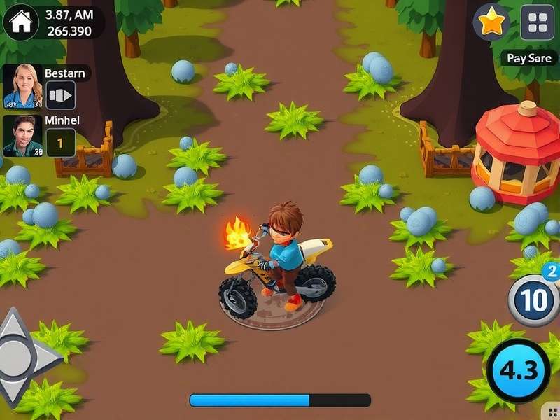 Muddy Mayhem gameplay screenshot showing colorful characters and environments