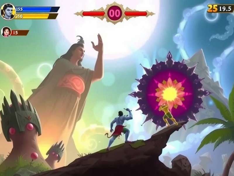 Shiva S Mystic Journey storyline depicting cosmic realms