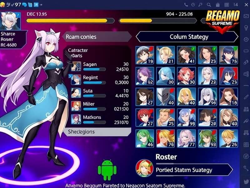 Advanced strategy visualization for Blaze Dynamo Begum Supreme