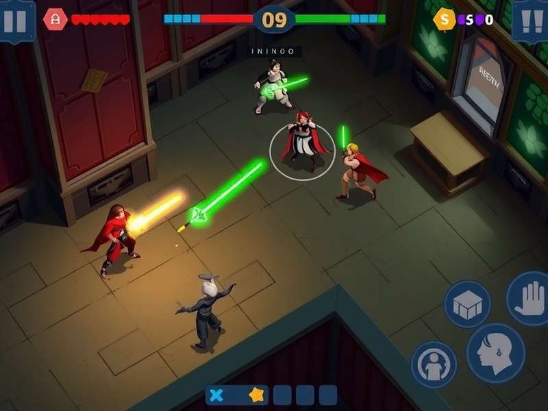 Swift Siwan Blitz multiplayer gameplay showing team coordination