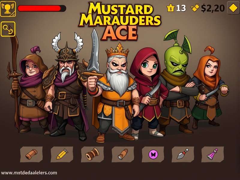 Development team working on Mustard Marauders Ace