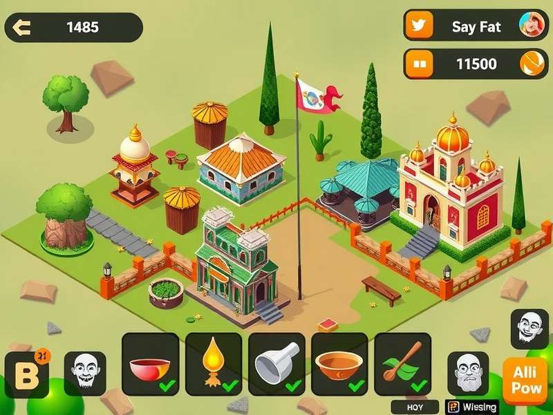 My Town Peaceful Abode resource management interface