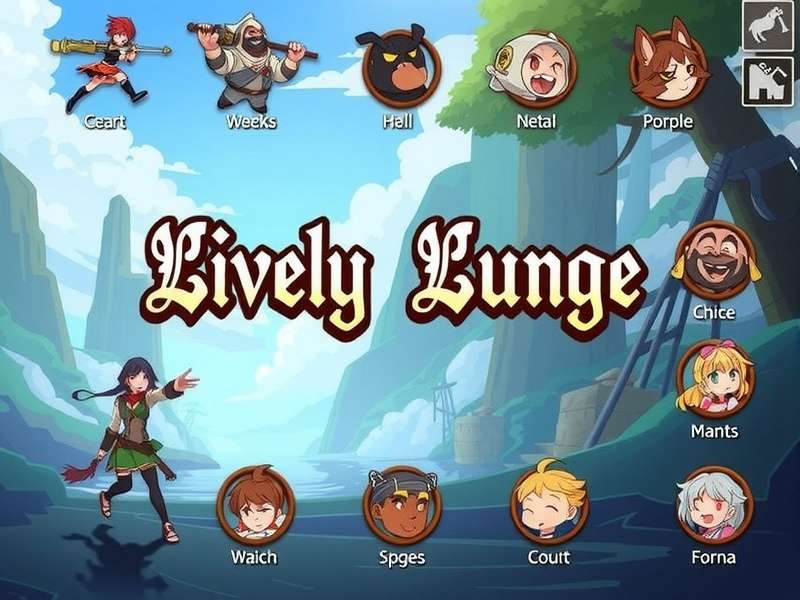 Lively Lunge Character Roster
