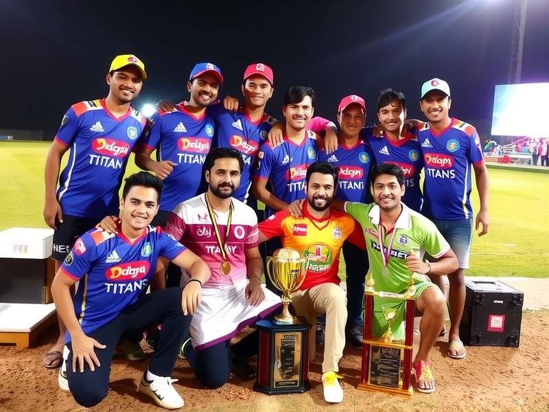 Trichy Titans early team photo from 2018