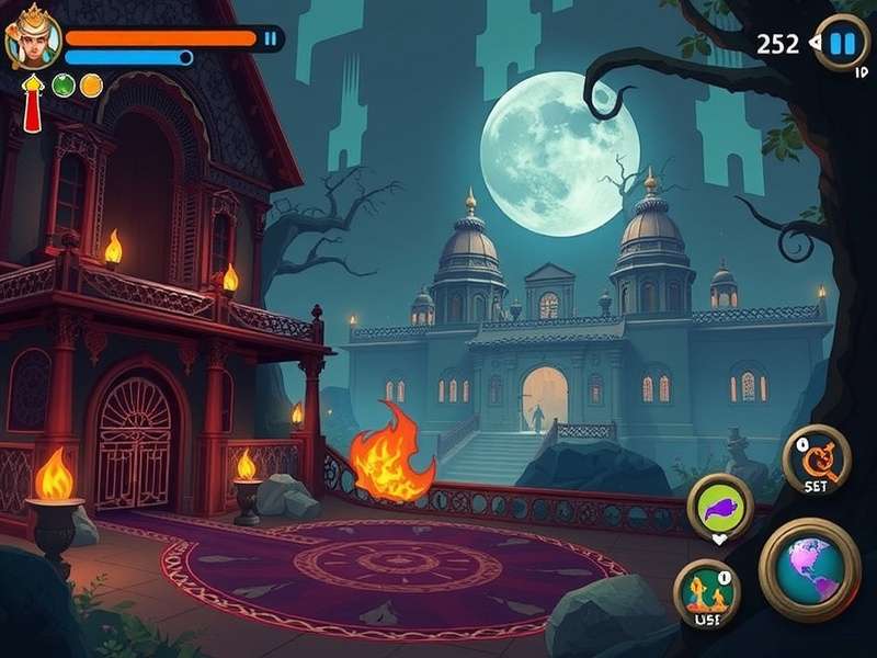 Mythological elements in Brahmarakshas Bhavan game