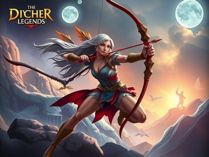 Divine Archer Legend character selection screen