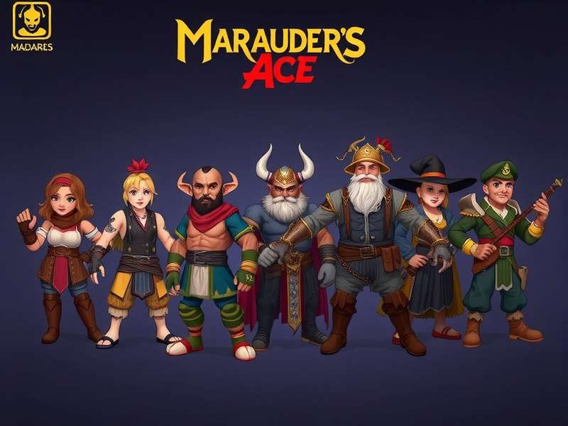 Mustard Marauders Ace character lineup showing diverse designs