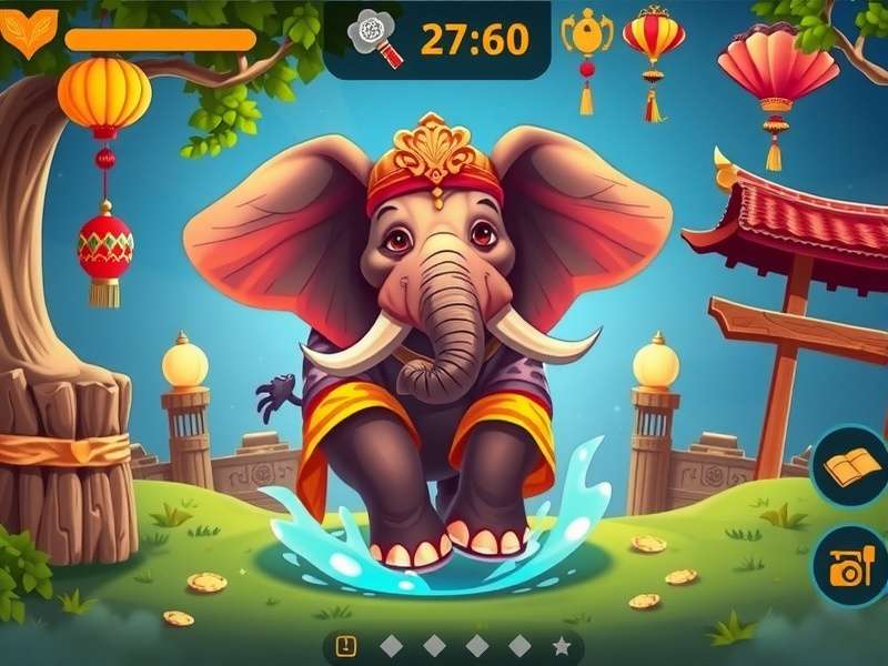 Cultural elements in Luminous Elephant Chase