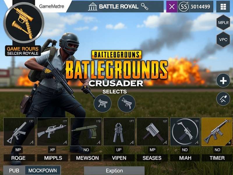 PUBG Platinum Crusader strategic positioning example