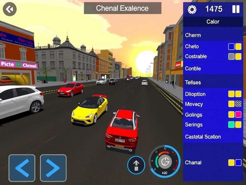 Royapettah Fast Lane vehicle selection screen