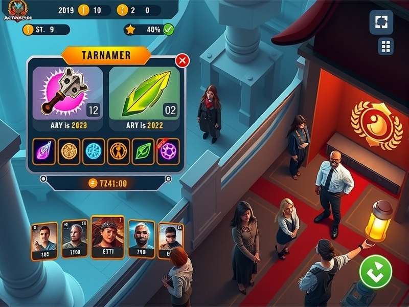 Master Fortune Constructor community event gathering showing players interacting