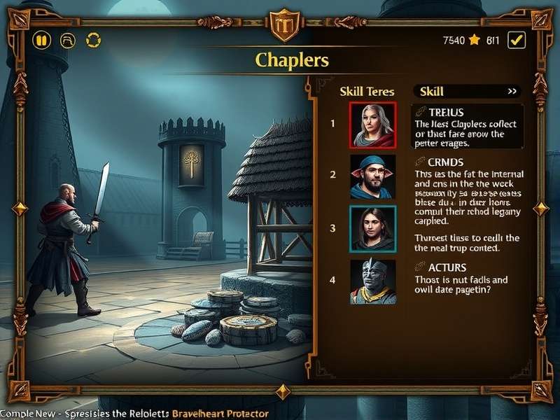 Braveheart Protector gameplay screenshot showing combat