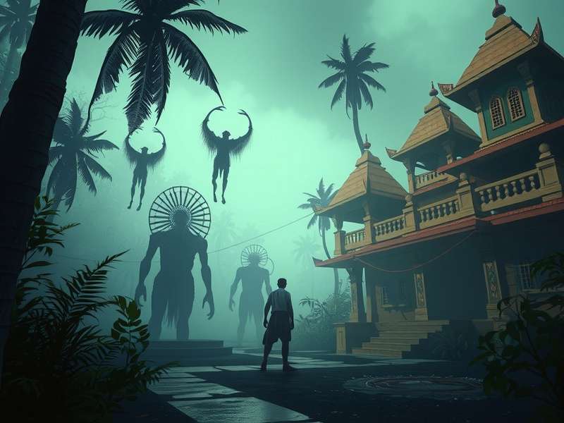 Sinister Whispers supernatural entities design