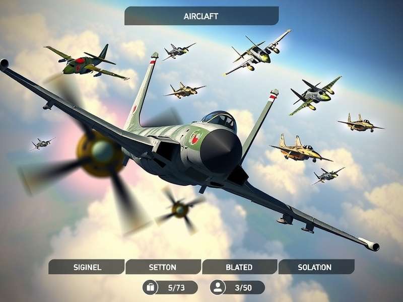 Indian Combat Aces gameplay screenshot showing fighter jet in combat