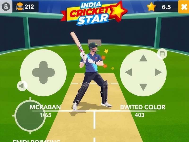 India Splash Cricket Star gameplay screenshot