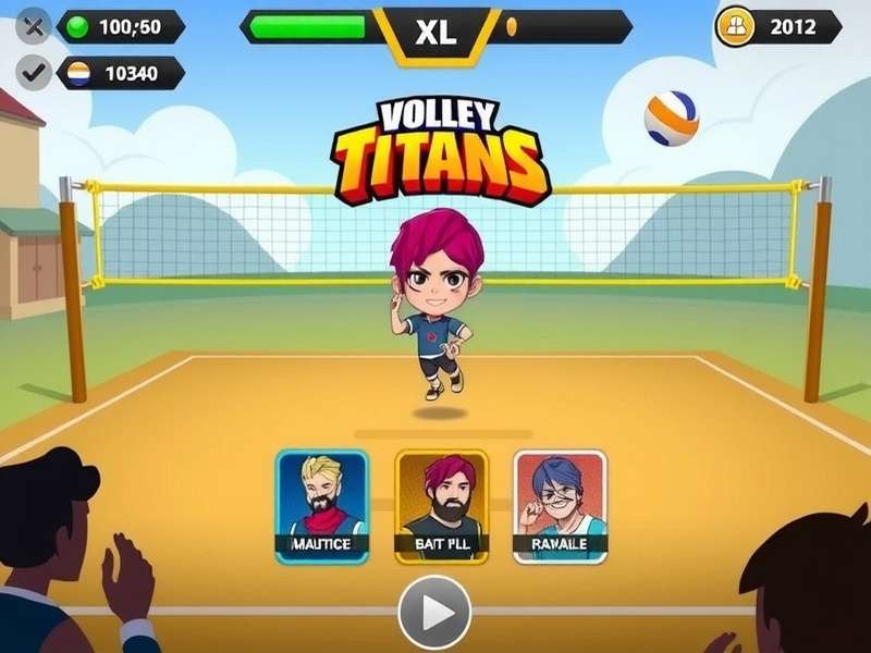 Volley Titans Punjabi Gameplay Action