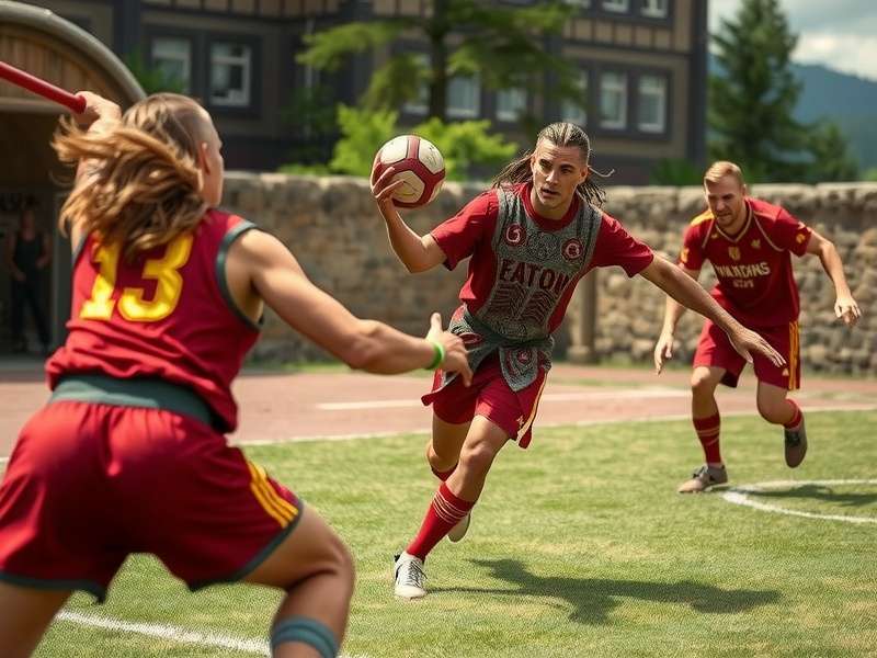 Handball Warrior Champion technique demonstration