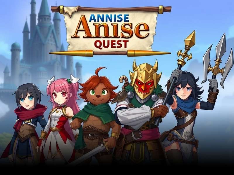 Anise Noble Quest gameplay screenshot showing combat and exploration