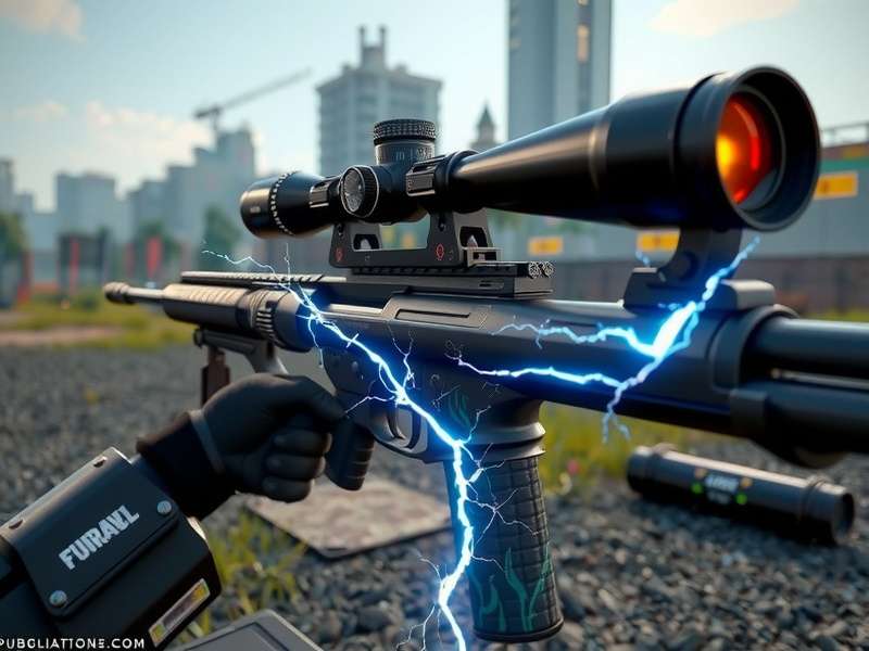 PUBG Lightning Sniper in action