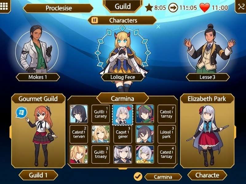 Twilight Caravan guild characters