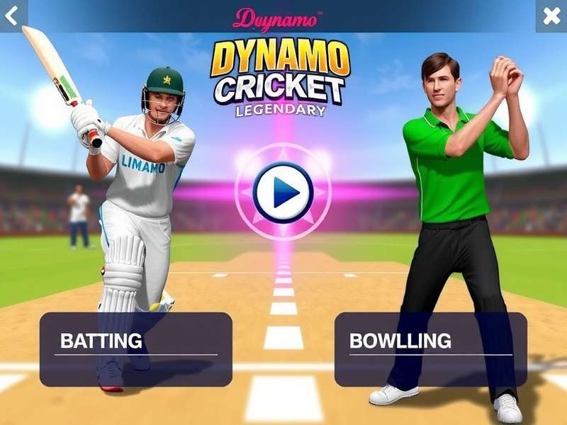 Dynamo Cricket Legendary Game Screenshot