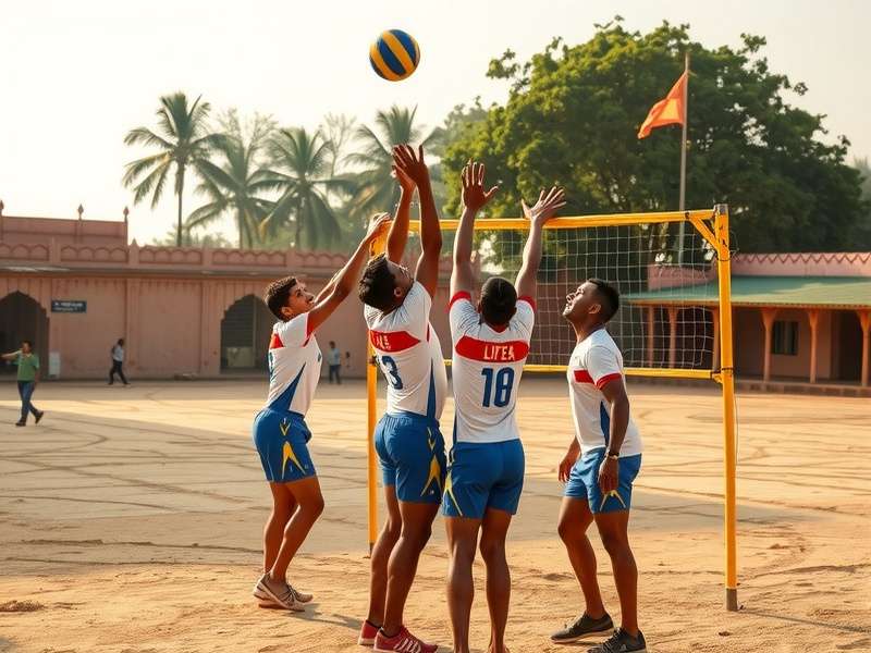Punjabi Volley Ace team coordination
