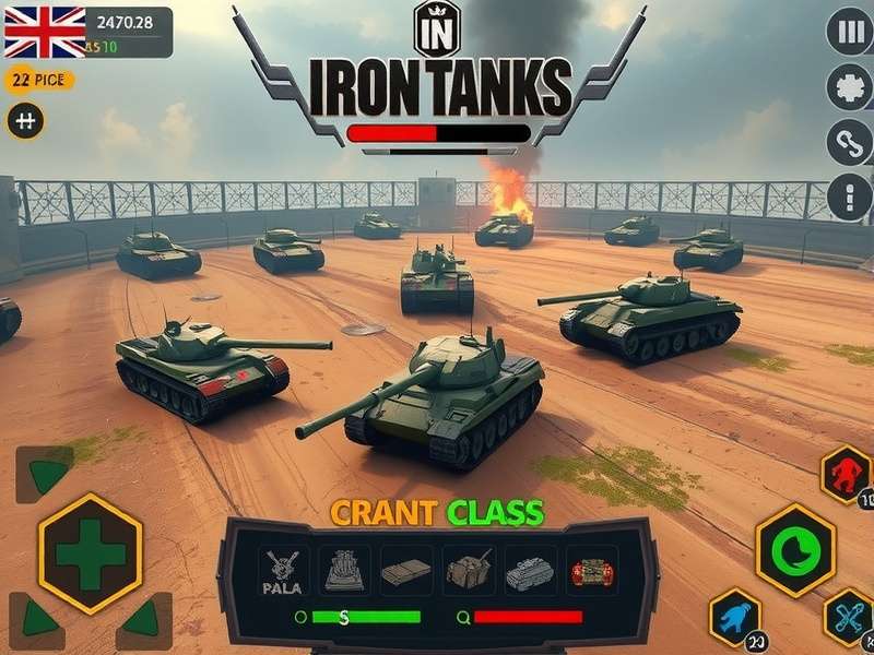 Iron Tanks IN tank customization interface