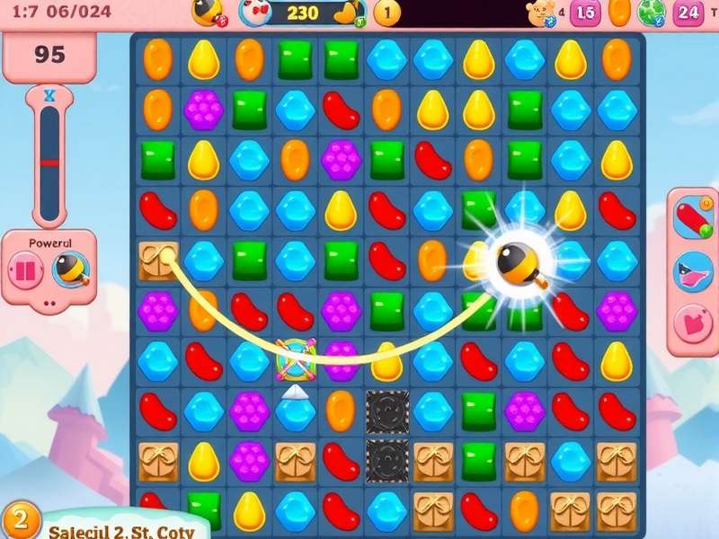 Advanced strategy demonstration in Sugar Match Expedition