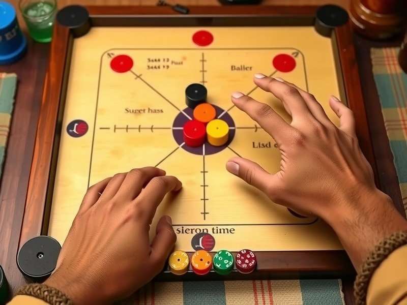Proper finger positioning for Carrom Stars Supreme Eclipse