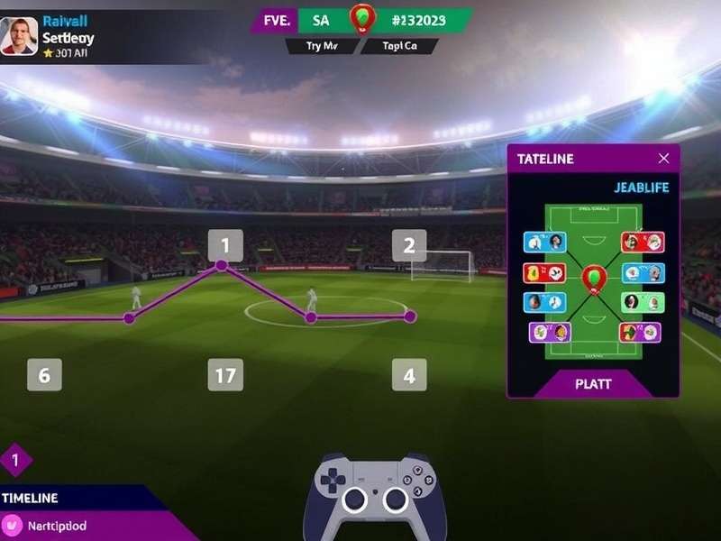 Mohun Bagan Clash gameplay interface and controls