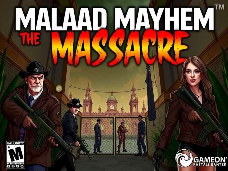 Malad Mayhem Massacre Game Cover Art