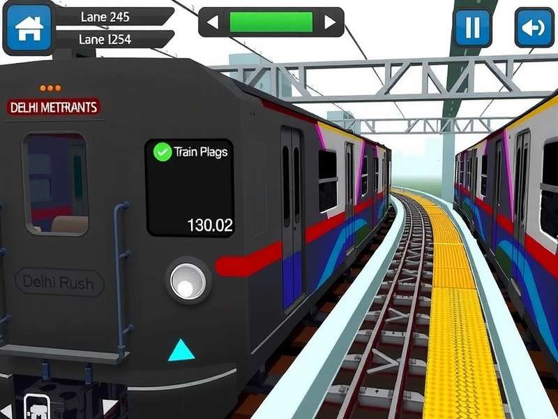 Delhi Metro Rush feature overview showing different game modes