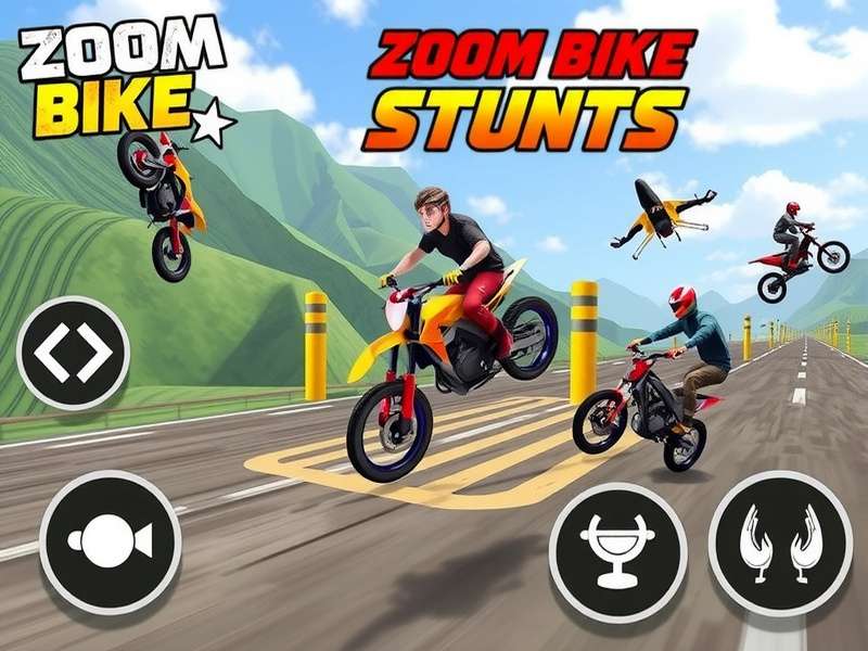 Zoom Bike Stunts advanced stunt combinations and aerial maneuvers