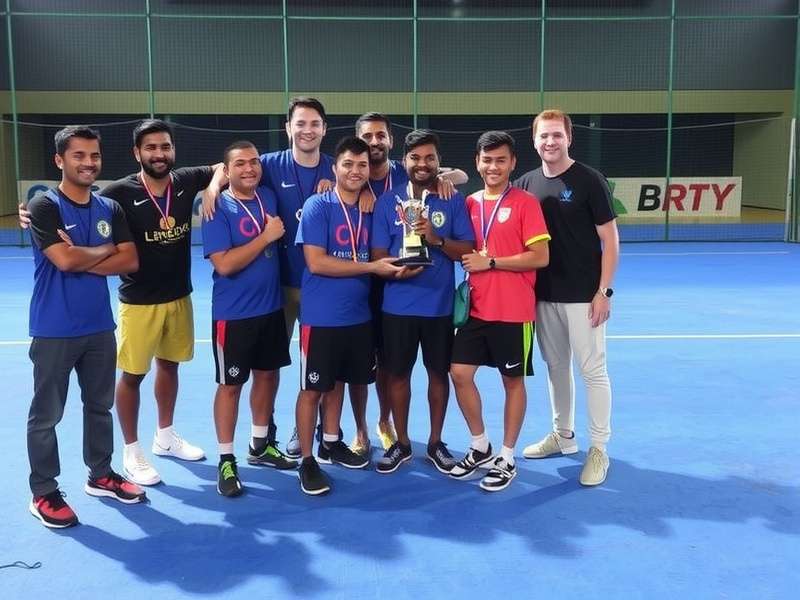 Vadodara Handball Warriors team photo 2022