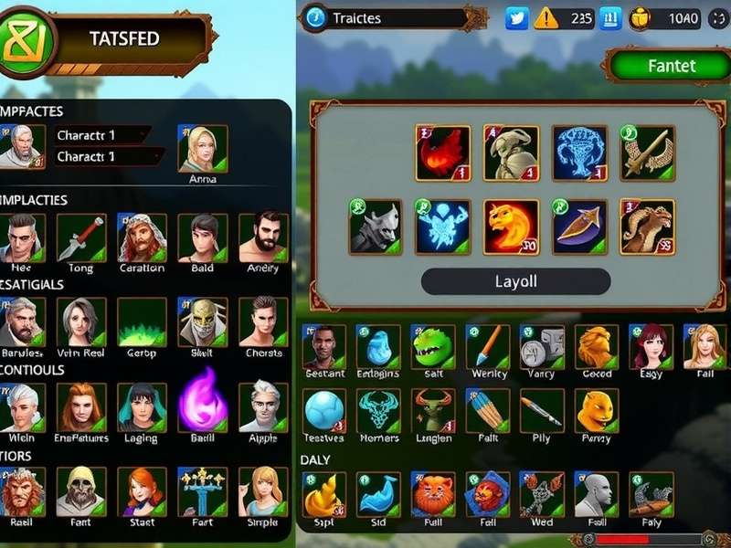 Sacred Expedition Legends combat interface showing elemental abilities