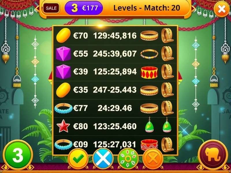 Bangles of Bengal: Indian Jewelry Match Game Screenshot