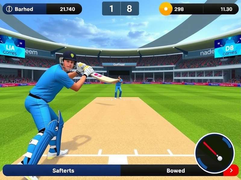 Dynamo Cricket Legendary Bowling Interface
