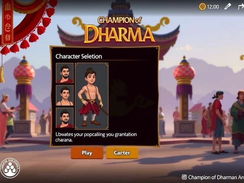 Champion Of Dharma character customization options
