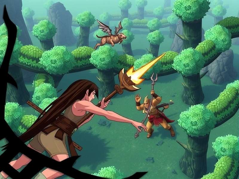 Titan Raiders Forest Fury Combat System