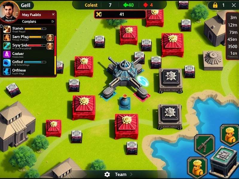 Subhas Chandra Battalion multiplayer interface showing team coordination