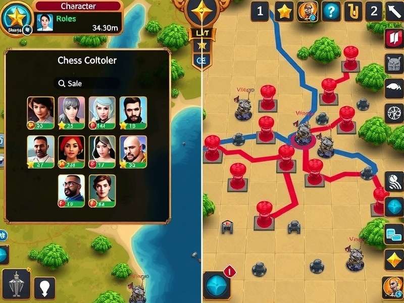 Character selection screen showing diverse Kodambakkam Conqueror heroes