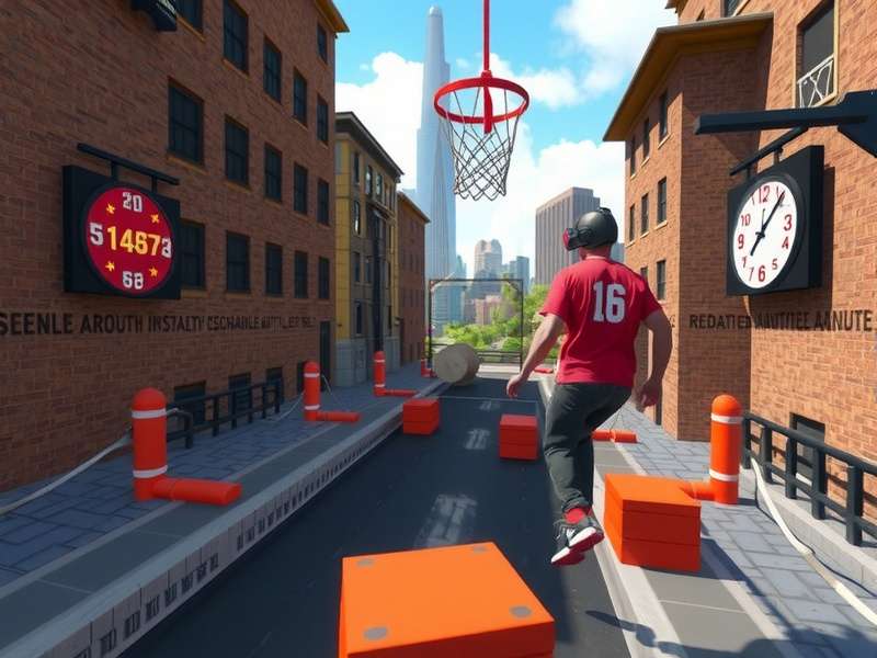 Slum Dunk VR multiplayer gameplay